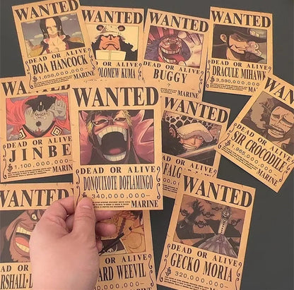 One Piece Wanted Poster Collector Books