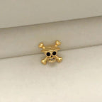 Bracelet de perles Luffy en or, cadeau pour les amoureux de la marine fruitée