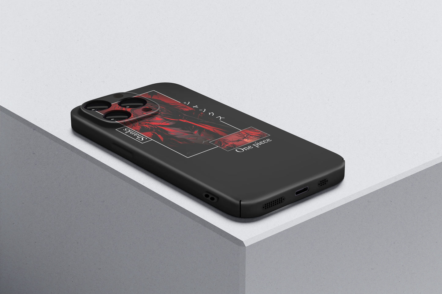 Shanks Red Haired Sovereign | One Piece 3D Printed Anime Phone Case