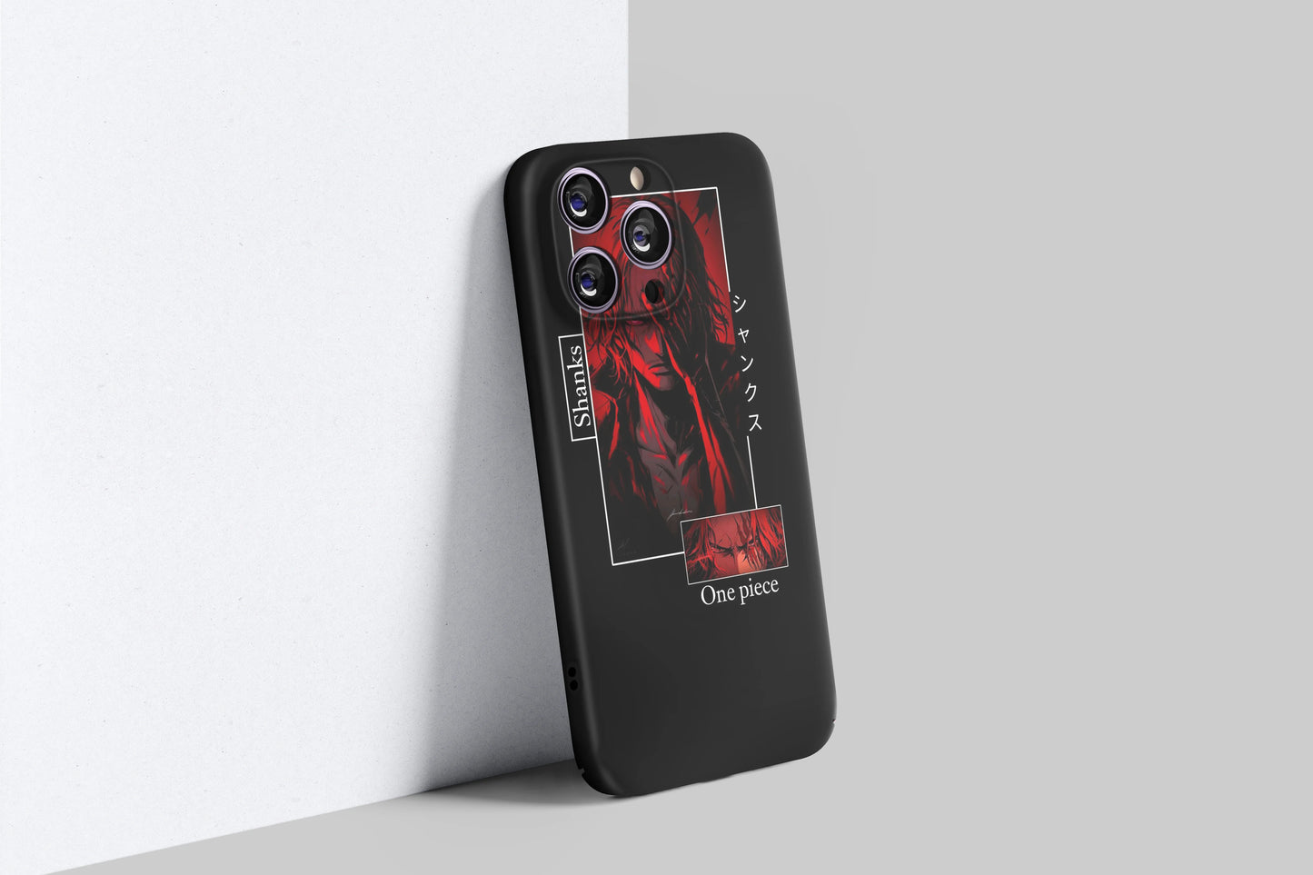 Shanks Red Haired Sovereign | One Piece 3D Printed Anime Phone Case