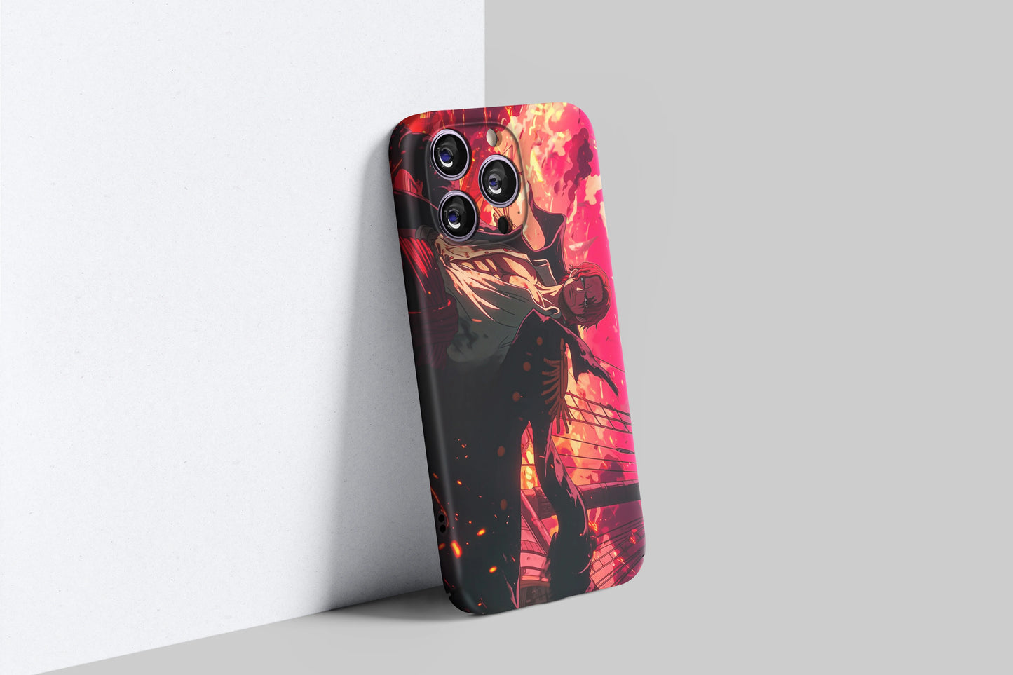 Shanks Pirate King’s Aura | One Piece 3D Printed Anime Phone Case