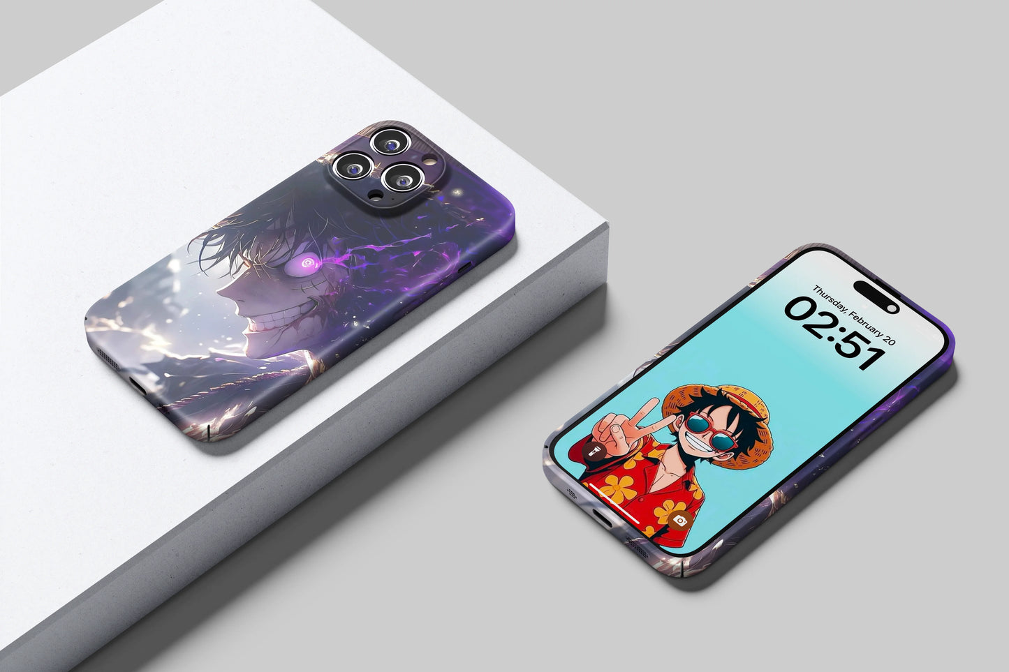 Luffy’s Monster Smile | One Piece 3D Printed Anime Phone Case