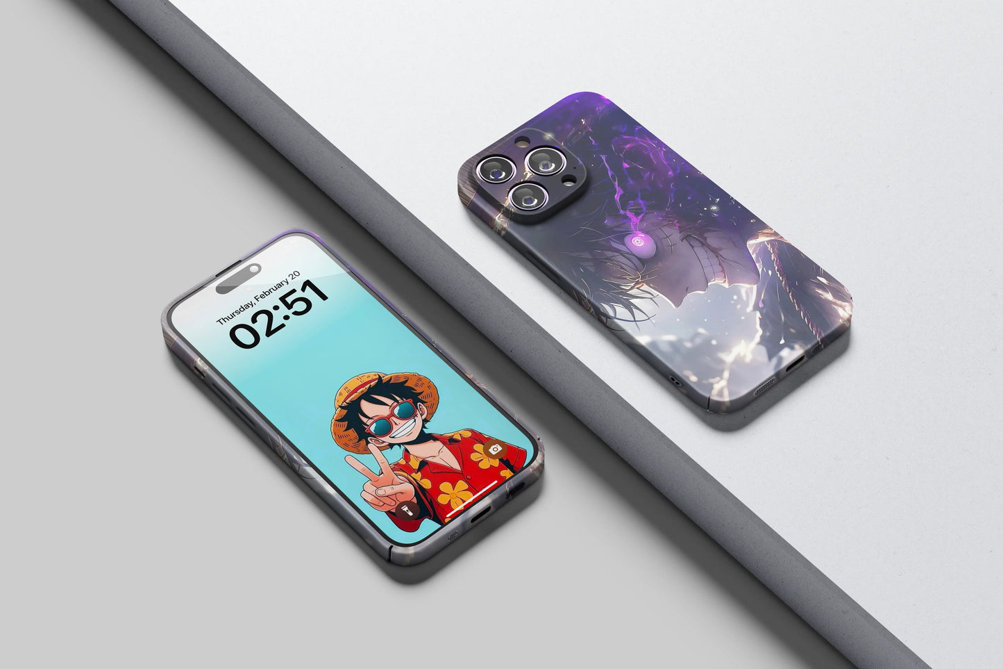 Luffy’s Monster Smile | One Piece 3D Printed Anime Phone Case