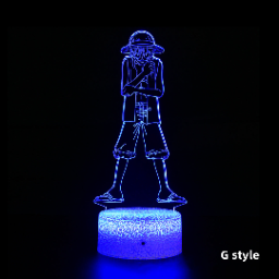 Veilleuses Personnages Panneau Acrylique Luffy/Zoro/Sanji