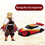 Tanjirou/Nezuko/Zenitsu alliage modèle réduit de voiture Voiture de sport Jeep Véhicule tout-terrain jouet
