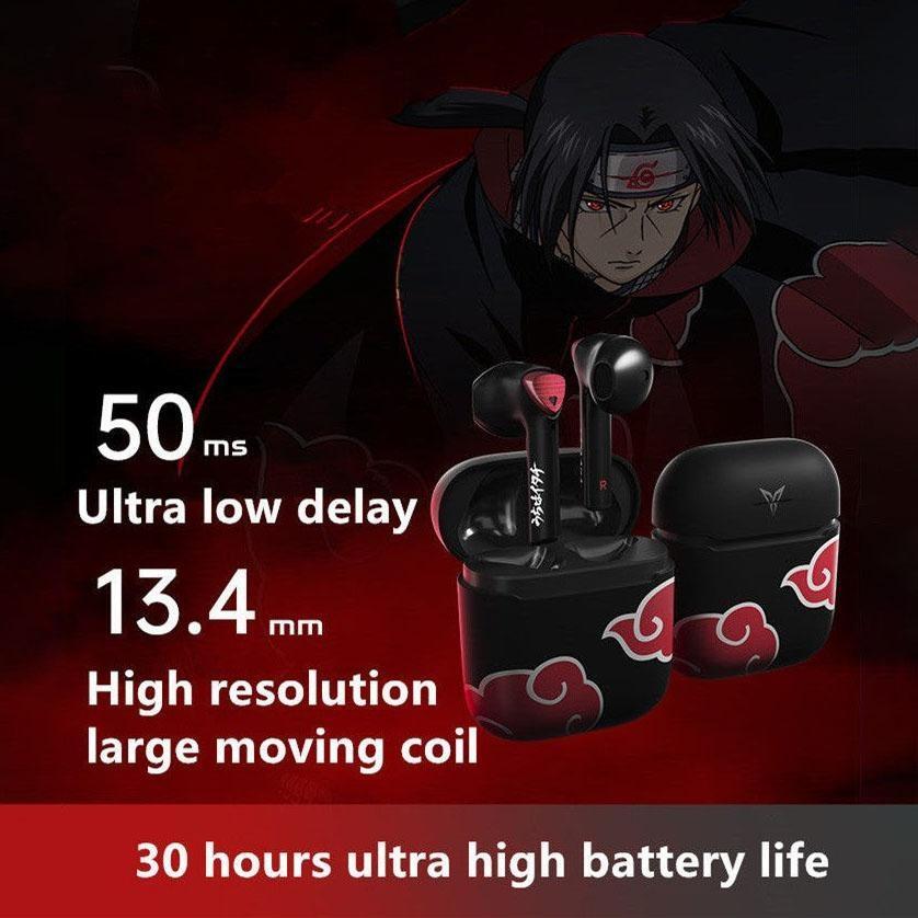 Uchiha Itachi ensemble d'écouteurs sans fil Bluetooth