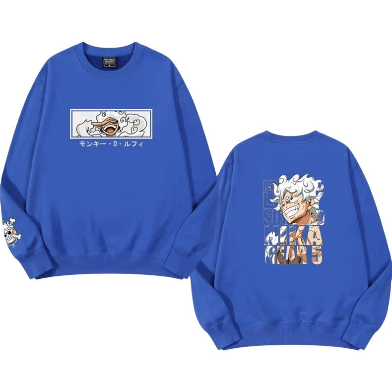 Nika Luffy mode confortable ample chaud manches longues vêtements