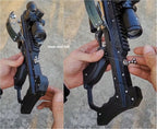 Multifunctional metal DIY launcher toy 6mm steel ball