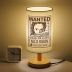 Luffy/Zoro petite lampe de table à LED, lampe de chevet, lampe de protection oculaire chaude pour étudiant