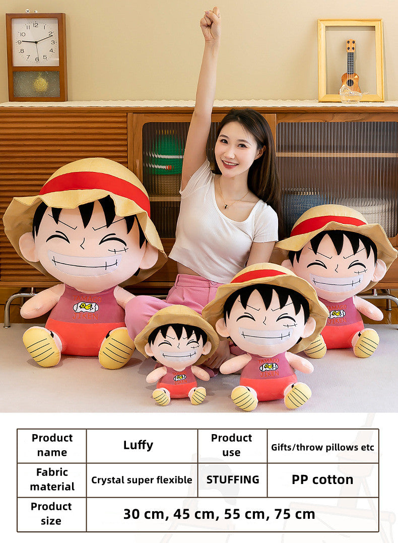 Figurine articulée de Luffy, modèle adorable