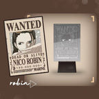 Boîte surprise lumineuse d'avis de recherche Luffy/Zoro/Nami