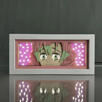 Tanjirou/Nezuko/Giyuu/Mitsuri Veilleuses de bureau exquises Luminescence Décoration de bureau