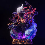 Zoro statue modèle limité gk à double tête sculptée