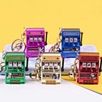 Porte-clés Luffy/Zoro Machine à sous fruitée Pendentif livre pop-up Machine à sous