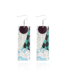 Magnifiques boucles d'oreilles Tanjirou/Nezuko pour un charme unique