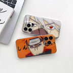 Coque de téléphone antichoc en silicone Pain/Kakashi Apple