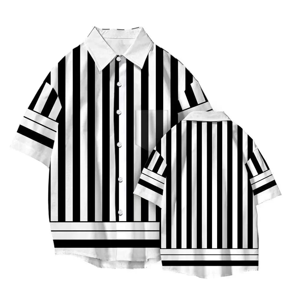 T-shirt Tanjirou/Nezuko, nouveauté été, coupe ample, chemise COS imprimée, tendance jeune décontractée, polyvalente