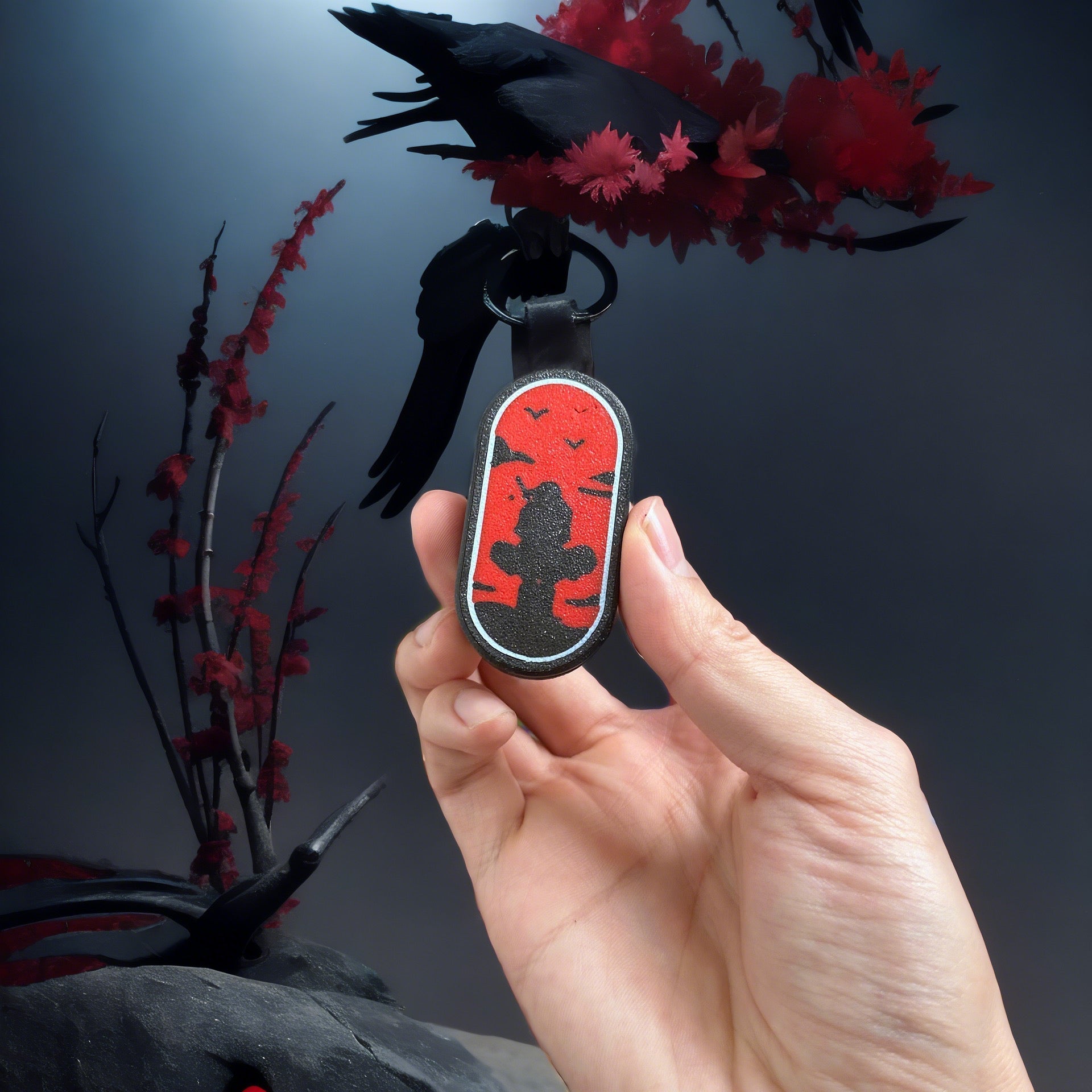 Itachi/Obito/Gaara Fire Shadow Ninja - Cartes poussoirs EDC inspirées pour le soulagement du stress