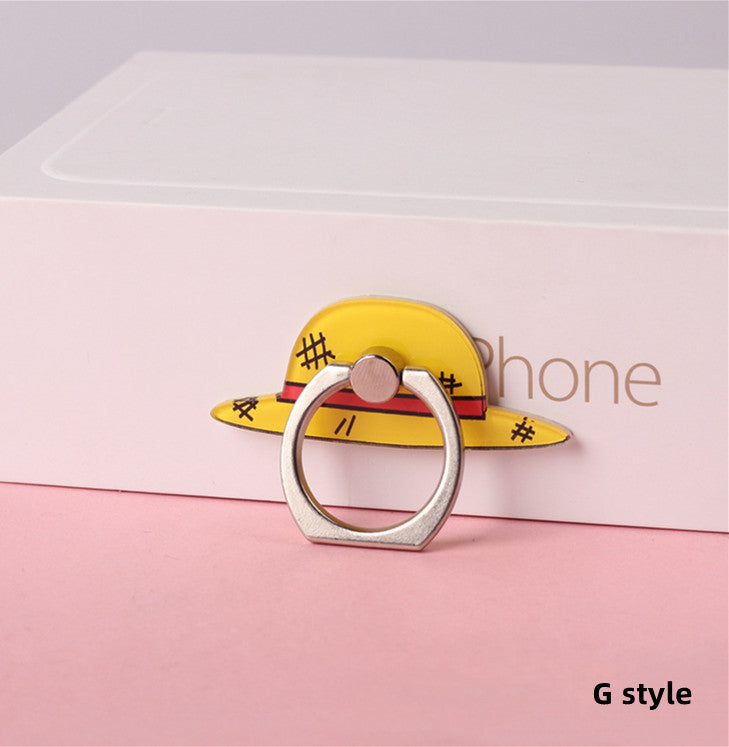 Support de téléphone autocollant à l'effigie des personnages Luffy/Chopper/Sanji