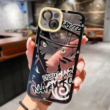 Coque de téléphone antichoc en silicone Uchiha Itachi/Hatake Kakashi pour iPhone