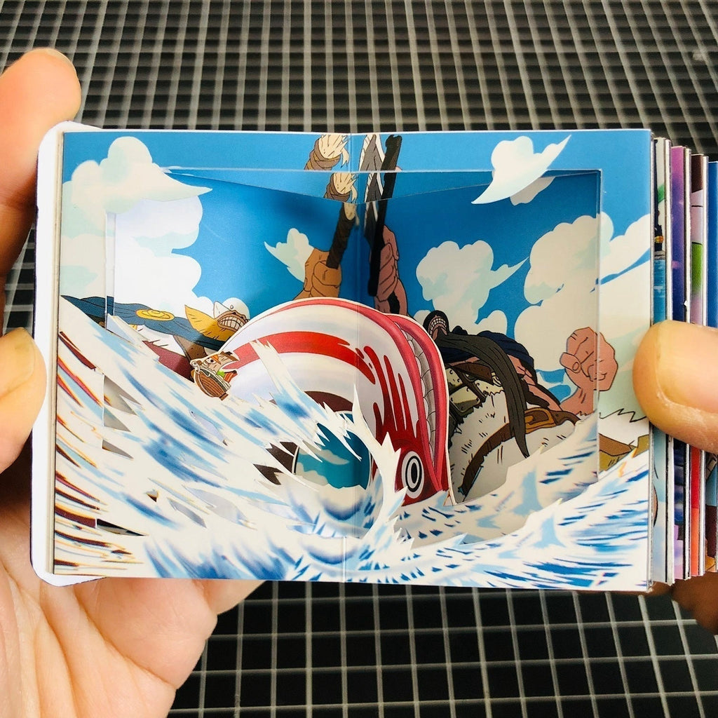 Bandes dessinées en trois dimensions Luffy/Zoro/Chopper