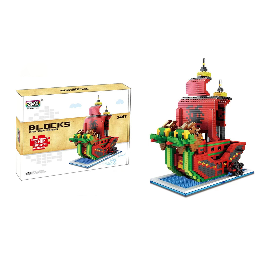 Sunny/Merry Building Blocks bateau pirate miniature