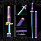 Roronoa Zoro Blocs de Construction Lumineux 806 Pièces Modèle Jouet