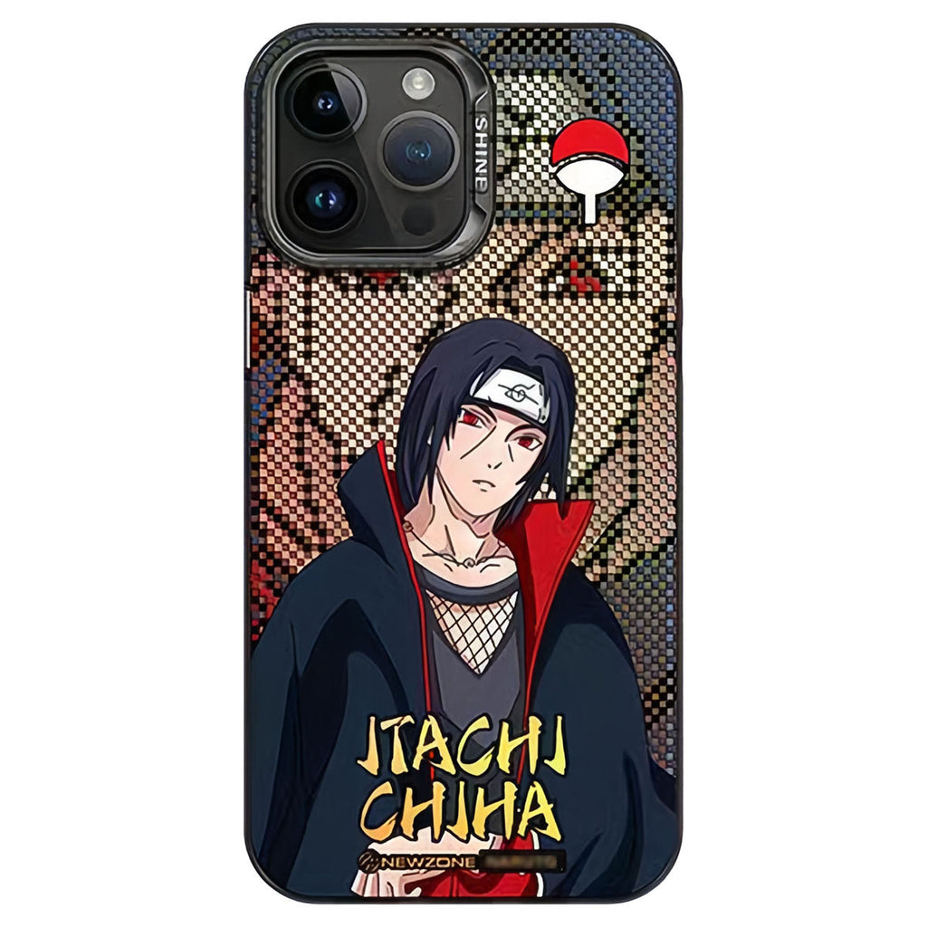 Coque de téléphone antichoc en silicone Itachi/Sasuke/Kakashi pour iPhone