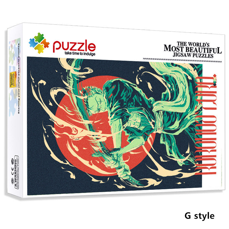 Luffy/Zoro 1000 PIÈCES Puzzle amusant