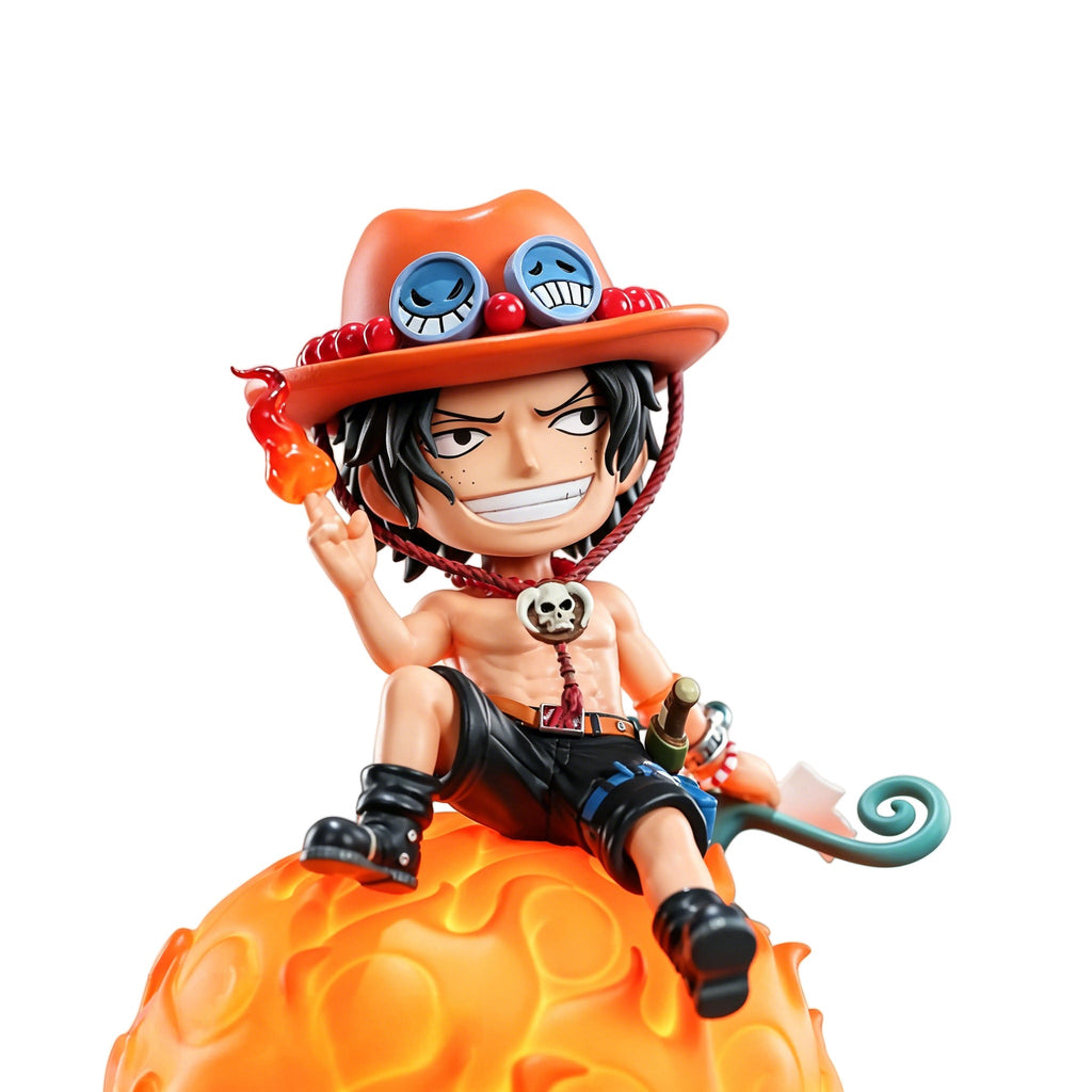 Veilleuse LED One Piece Luffy Gear 5 Nika Fruit du Démon, Lampe Figure Anime Luffy