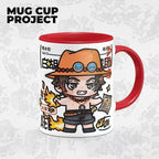 Tasses Luffy/Zoro/Ace Mignon motif personnage Résistant à la chaleur et durable