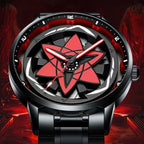 Montre rotative Sharingan de Sasuke/Madara/Itachi. Montre élégante et cool.
