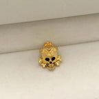 Bracelet de perles Luffy en or, cadeau pour les amoureux de la marine fruitée