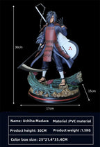 Uchiha Madara double-headed carve gk limited statue model