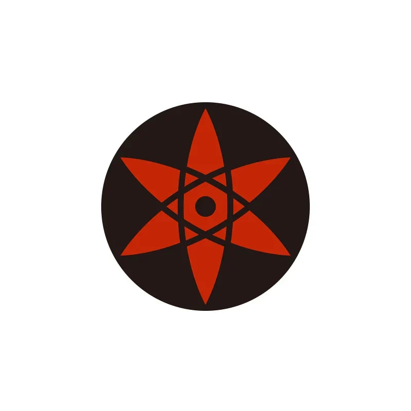 Collection de badges métalliques susuke/itachi/kakakshi Mangekyou Sharingan