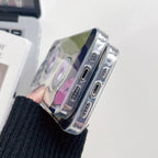 Coque de téléphone Nezuko/Tanjirou en silicone résistant aux chocs