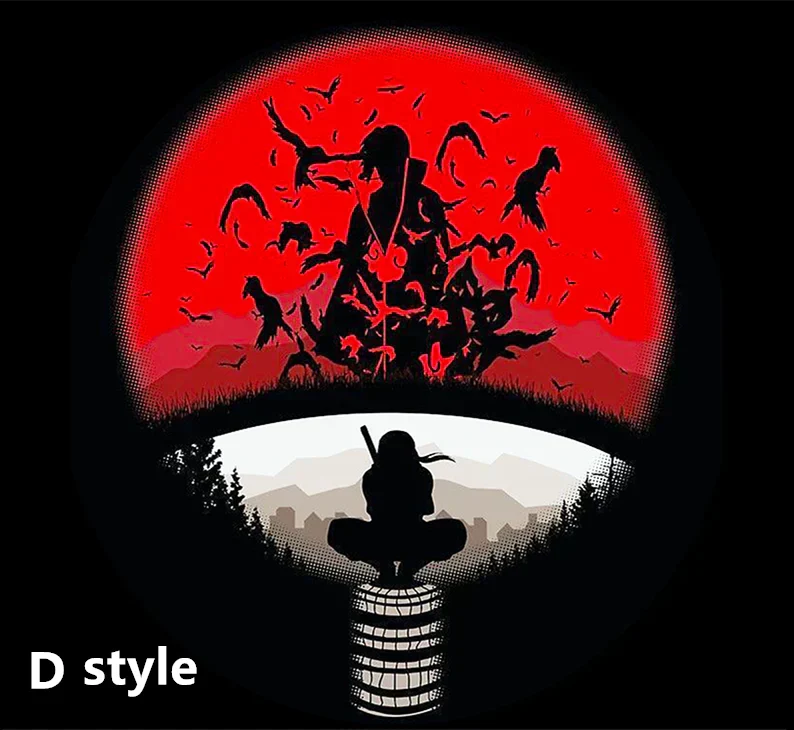 Projecteur d'images automatique Uzumaki Cool HD Sharingan avec capteur infrarouge