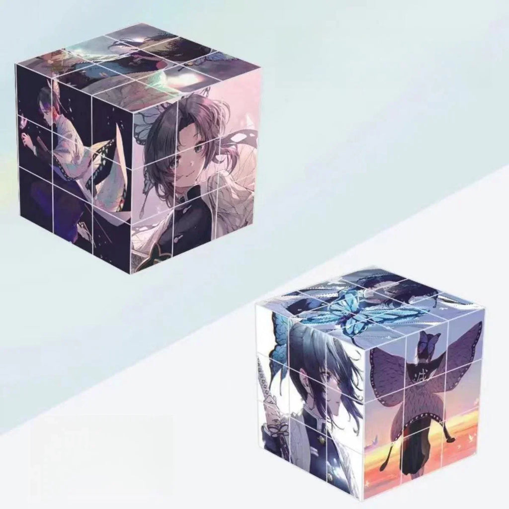 Tanjiro series puzzle cube can be used to decorate the table while exercising the hands-on ability.