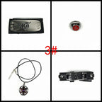 Sasuke1:1 métal kunaishuriken bague bandeau collier costume
