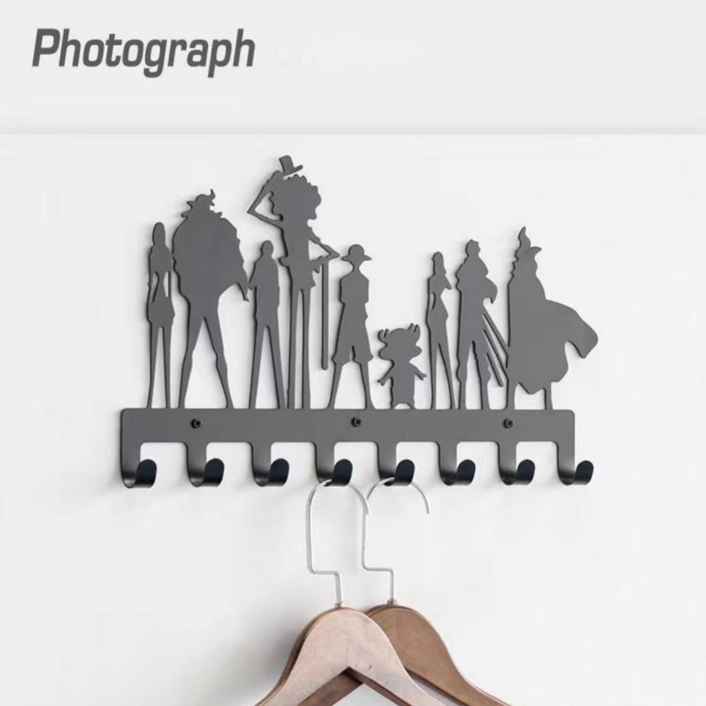Crochets à vêtements Luffy Chapeau de Paille