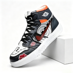 Baskets montantes Naruto Pain Yahiko Anime, chaussures streetwear décontractées à motif Akatsuki