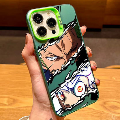 Luffy iPhone silicone crash-resistant phone case