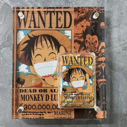 Luffy / Zoro Wanted Poster Kerosene Lighter