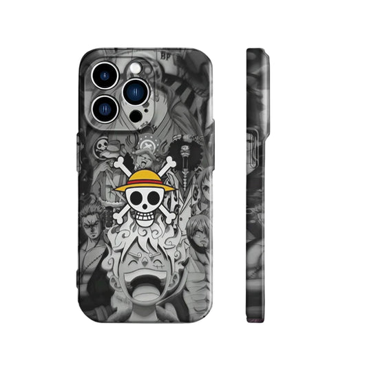 Luffy & Future Pirate King's Crew | One Piece 3D Printed Anime Phone Case