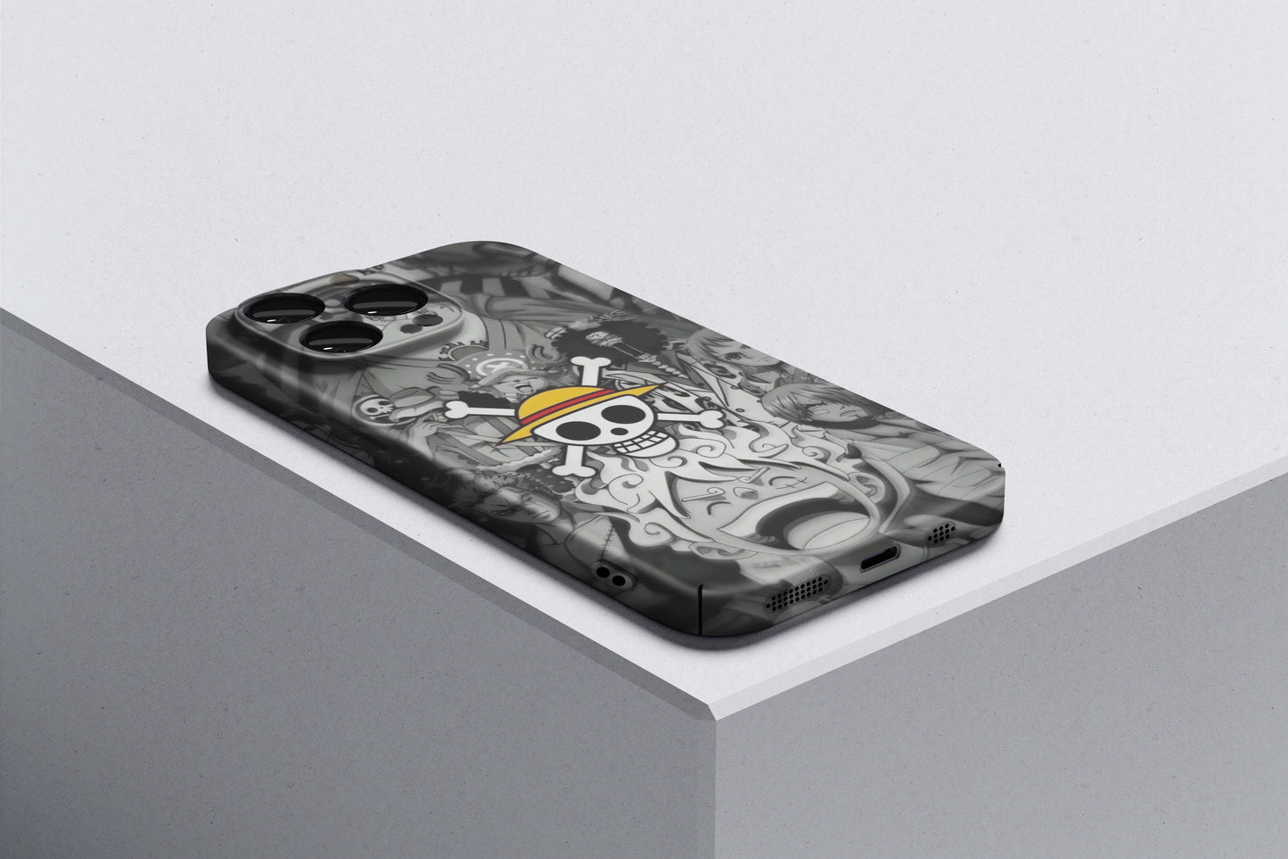 Luffy & Future Pirate King's Crew | One Piece 3D Printed Anime Phone Case