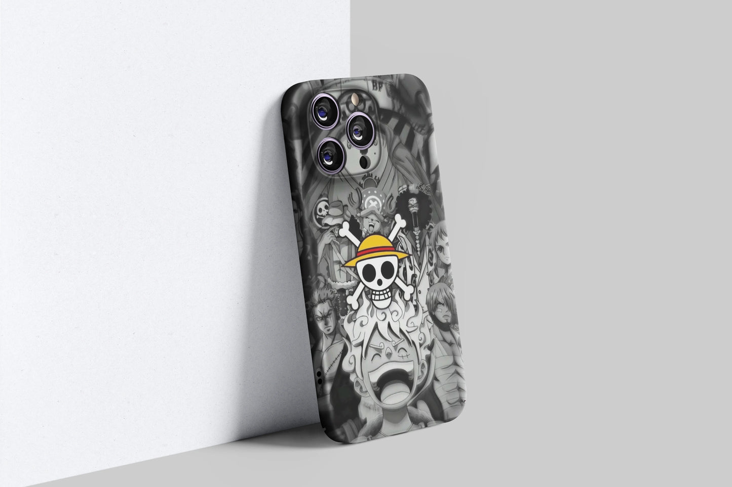 Luffy & Future Pirate King's Crew | One Piece 3D Printed Anime Phone Case