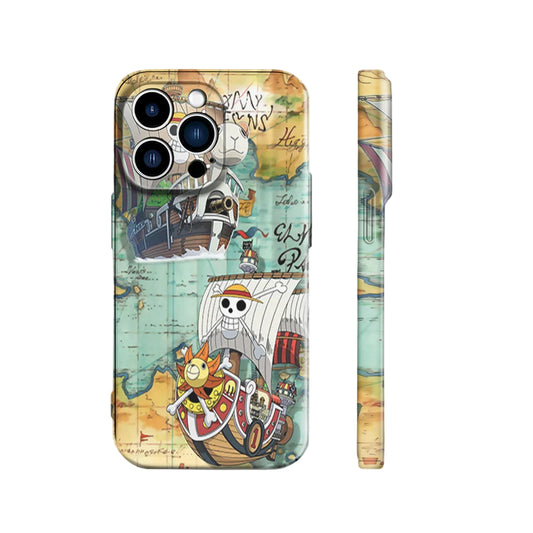 Going Merry & Thousand Sunny | One Piece 3D Printed Anime Phone Case