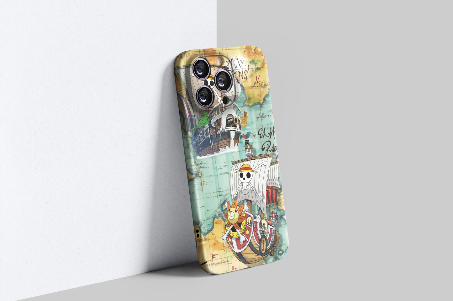 Going Merry & Thousand Sunny | One Piece 3D Printed Anime Phone Case