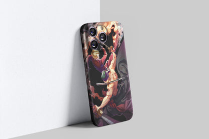 Zoro & Sanji In Action | One Piece 3D Printed Anime Phone Case