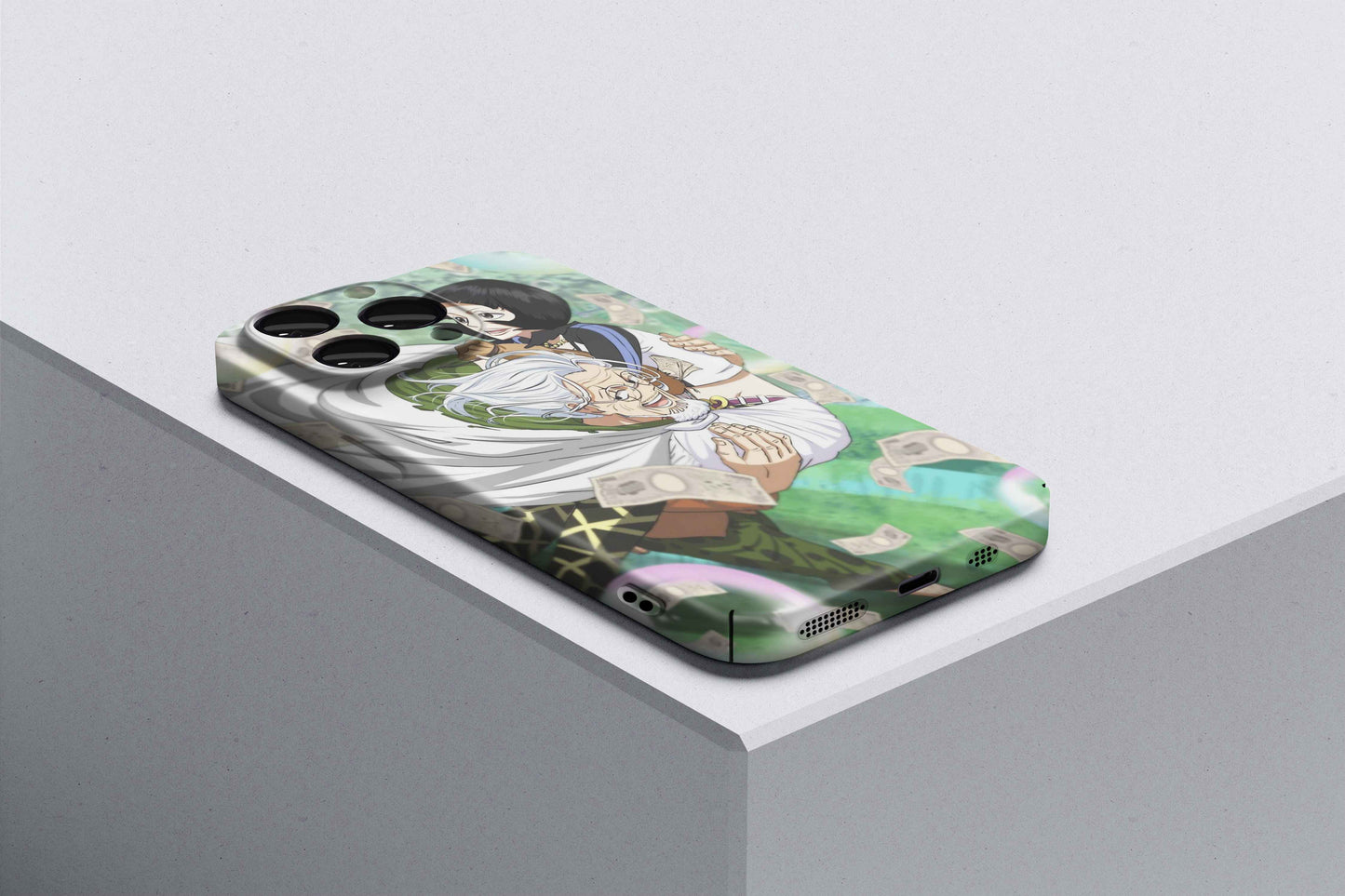 Rayleigh & Shakky Tides Of The Old Era | One Piece 3D Printed Anime Phone Case